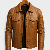 Ulrik™ | Jaqueta de Moto em Couro Premium