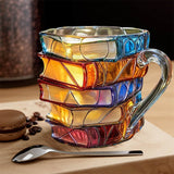 Caneca de Leitura 3D Única e Artesanal