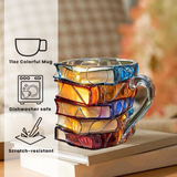 Caneca de Leitura 3D Única e Artesanal