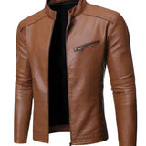 Adrien™ | Elegante jaqueta de couro