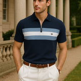 Viktor™ | Polo Slim Clássica com Gola Zíper
