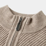 Vilhelm™ | Pullover Básico com Meio Zíper
