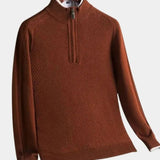 Vilhelm™ | Pullover Básico com Meio Zíper