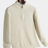Vilhelm™ | Pullover Básico com Meio Zíper