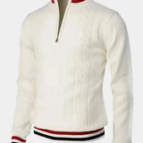 William™ | Pullover Básico de Gola Alta