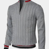 William™ | Pullover Básico de Gola Alta