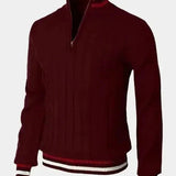 William™ | Pullover Básico de Gola Alta