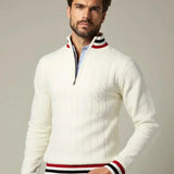 William™ | Pullover Básico de Gola Alta