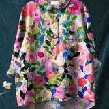 Isabelle | Camisa Floral Vibrante
