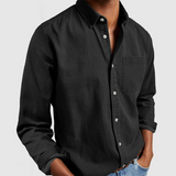 Zovin - Camisa Casual de Toque Suave