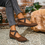 Calerinne | Sapatos Ballerina de Salto Fechado