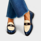 Claudia - Sapato Loafer Kontraszt