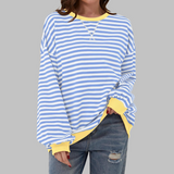Barbosa - Pullover Casual às Riscas