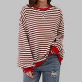 Barbosa - Pullover Casual às Riscas