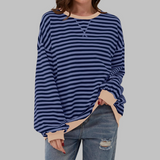 Barbosa - Pullover Casual às Riscas