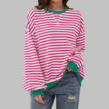 Barbosa - Pullover Casual às Riscas