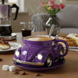 BEETLEBREW | Caneca roxa com tema de carro