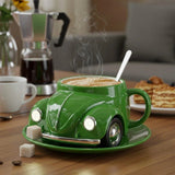 CARISTA | Chávena de Espresso com design de carro clássico