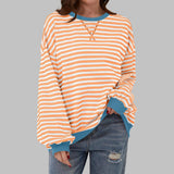 Barbosa - Pullover Casual às Riscas