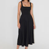 Nelia | Vestido com decote quadrado