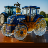 Garrafão de whisky clássico em forma de trator New Holland T7