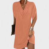 Helena - Vestido elegante com mangas abertas