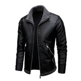 Léo™ | Elegante casaco de pele forrado com fleece