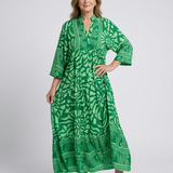 Marielle | Vestido Midi com Botões na Frente