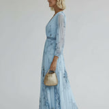Zuzanna - Elegante Vestido Maxi com Pregas