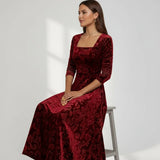 Małgorzata - Vestido Floral Elegante