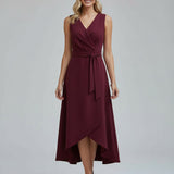 Zofia - Vestido Elegante com Decote Redondo