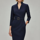 Claribel - Vestido Midi Elegante