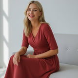 Aleksandra - Vestido Midi Elegante