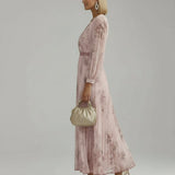 Zuzanna - Elegante Vestido Maxi com Pregas
