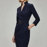 Claribel - Vestido Midi Elegante