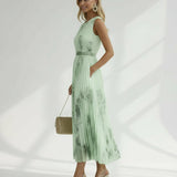 Zuzanna - Elegante Vestido Maxi com Pregas
