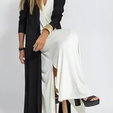 Ava™ | Vestido longo elegante + cardigan