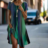 Jamie™ | Vestido de Mulher Boho Casual com Degradê