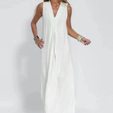 Ava™ | Vestido longo elegante + cárdigan